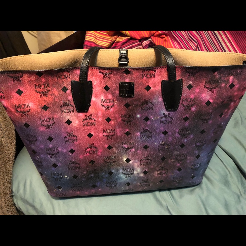 MCM Galaxy Tote Bag